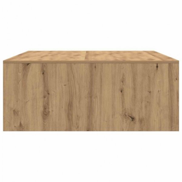 Stolik kawowy z szufladami Artisan Oak 100x100x40 cm