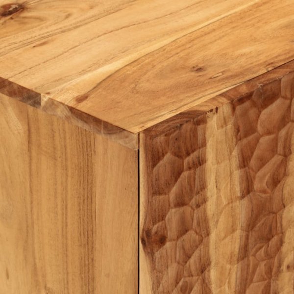 Szafka pod telewizor, 105x33x46 cm, lite drewno akacjowe