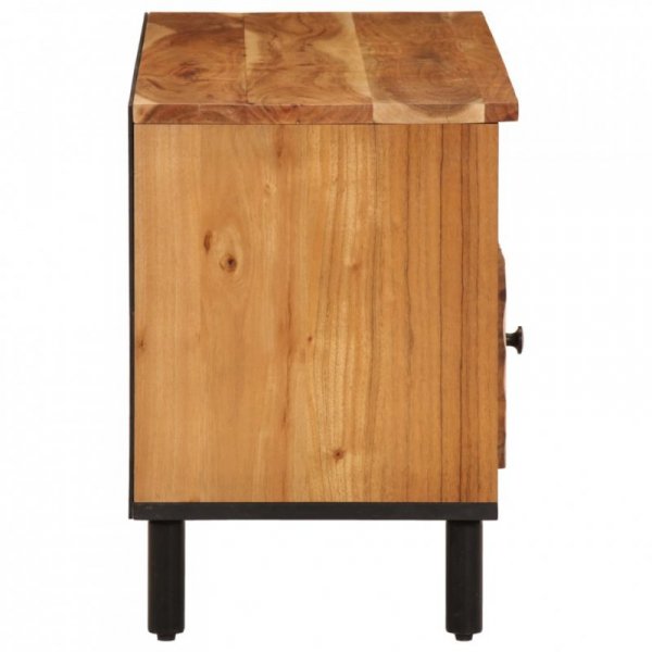 Szafka pod telewizor, 100x33x46 cm, lite drewno akacjowe