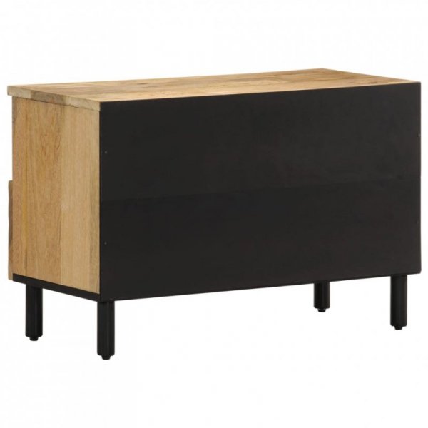 Szafka pod telewizor, 70x33x46 cm, lite drewno mango