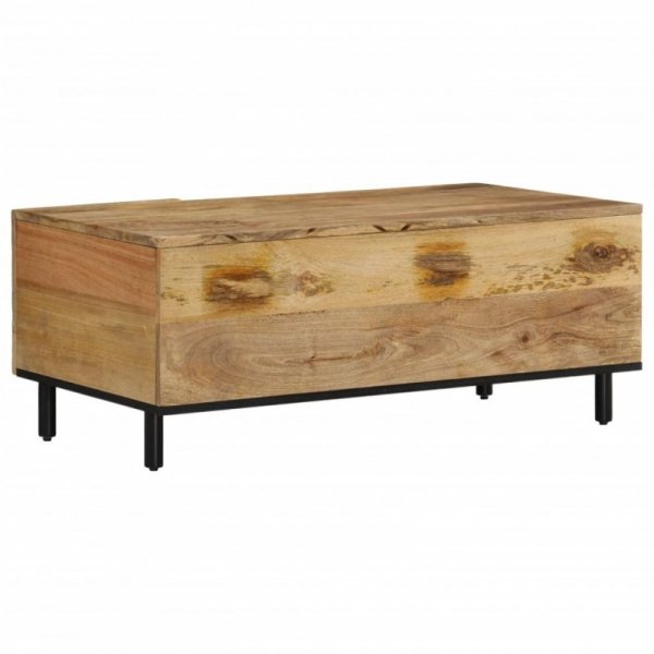 Stolik kawowy, 100x54x40 cm, lite drewno mango