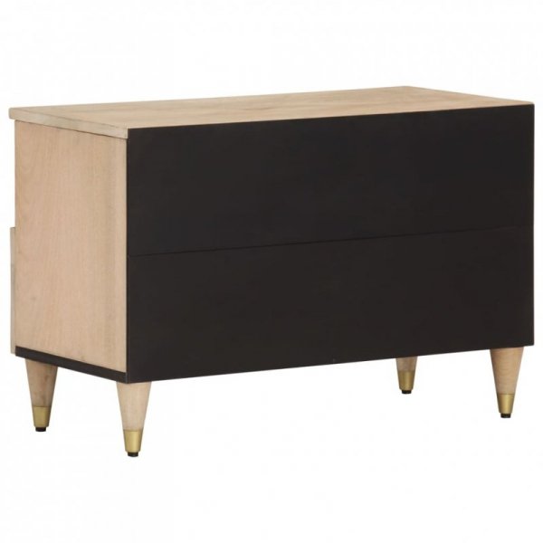 Szafka pod telewizor, 70x33x46 cm, lite drewno mango