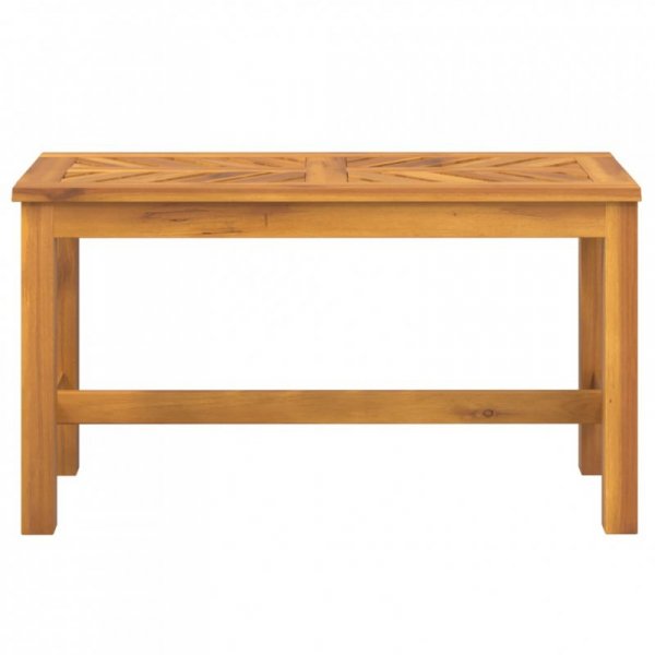 Ławka ogrodowa, 80 cm, lite drewno akacjowe