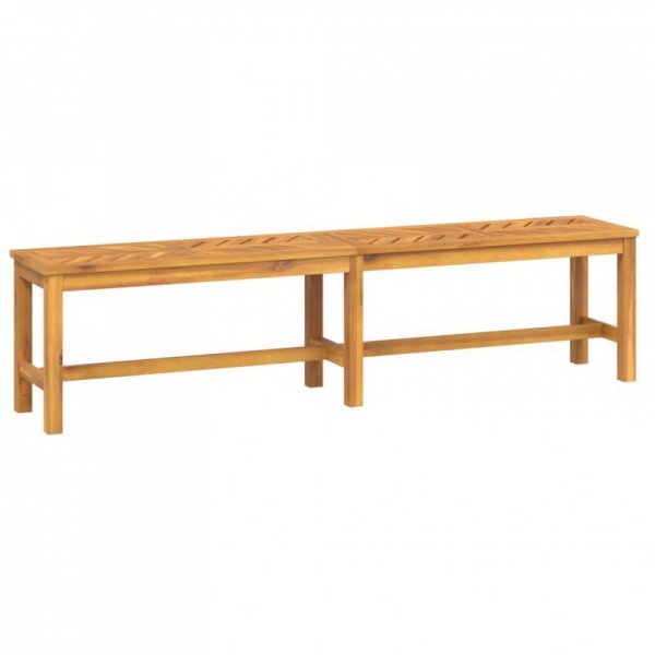 Ławka ogrodowa, 180 cm, lite drewno akacjowe