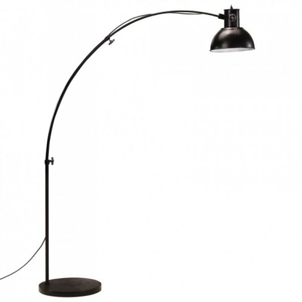 Lampa stojąca, 25 W, czarna, 150 cm, E27