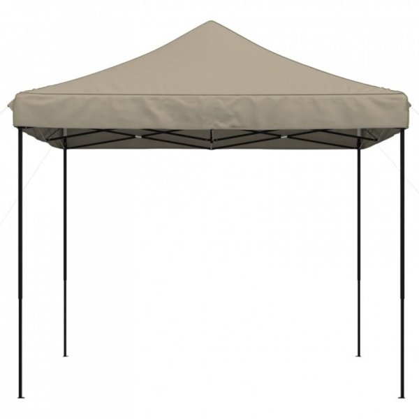 Składany namiot imprezowy typu pop-up, taupe, 292x292x315 cm