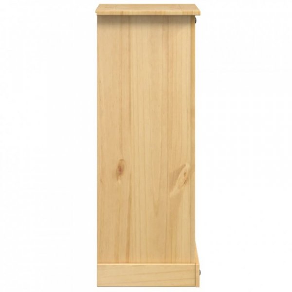 Szafka nocna Corona, 53x39x103 cm, lite drewno sosnowe