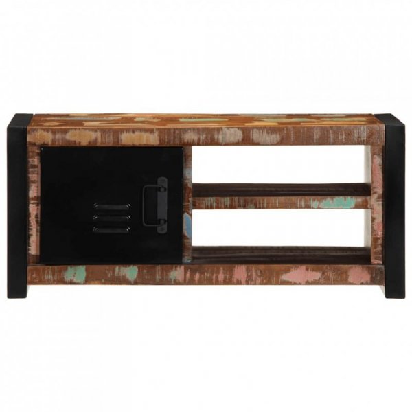 Szafka RTV 80x30x35 cm Drewno lite odzyskane