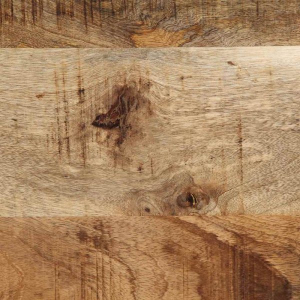 Ławka 60x35x45 cm lite drewno surowe mango