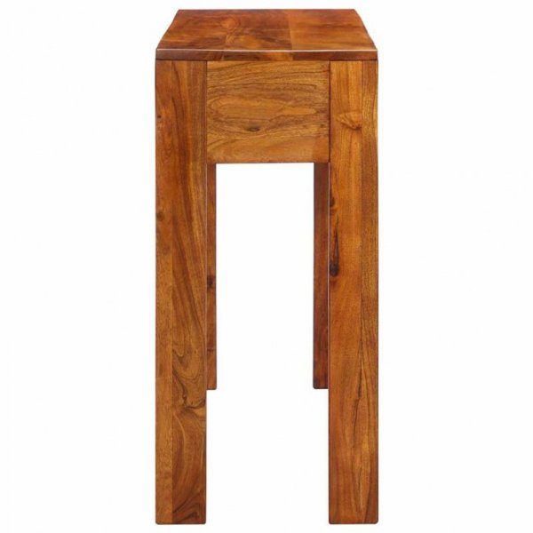 Stolik konsolowy, 110x35x75 cm, lite drewno akacjowe