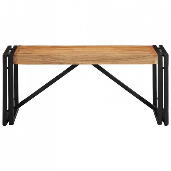 Stolik kawowy 80x40x35 cm lite drewno akacjowe
