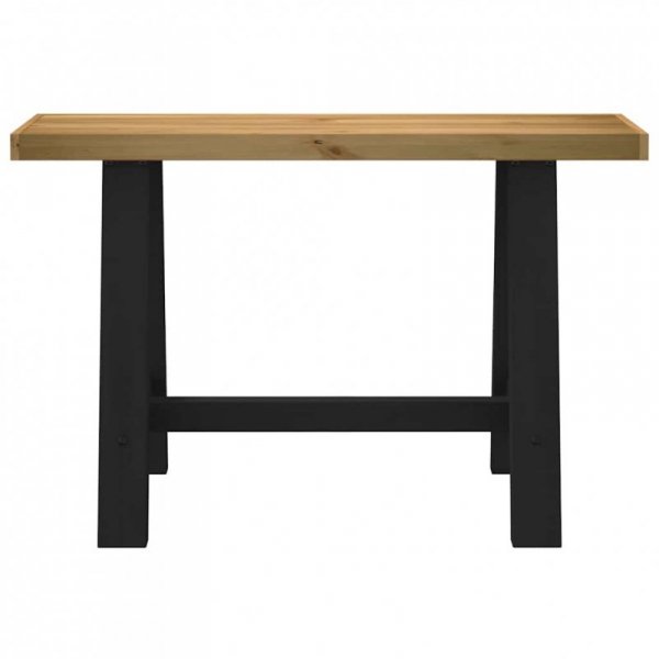 Stolik konsolowy, NOAIN, 120x30x75 cm, lite drewno sosnowe
