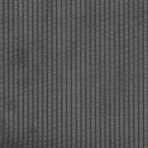Sofa Fotel z Podłokietnikami Ciemnoszary 54 cm Tkanina Corduroy