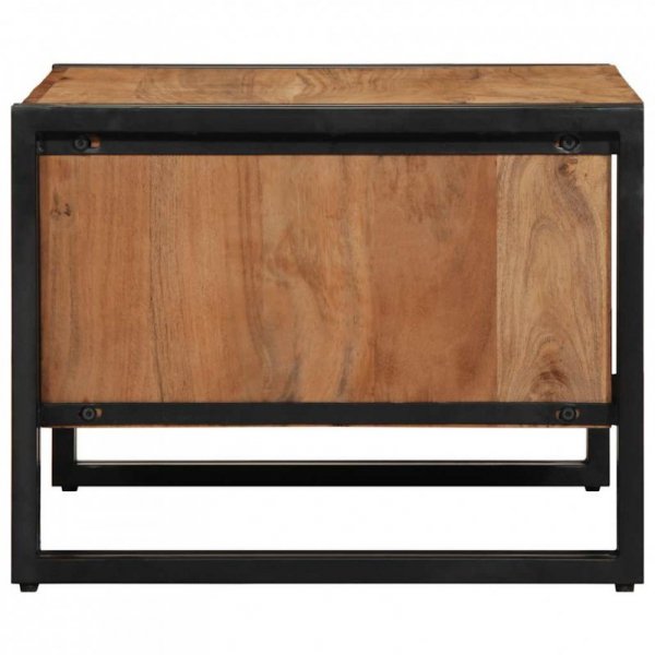 Stolik kawowy 70x50x38 cm Drewno lite Akacja