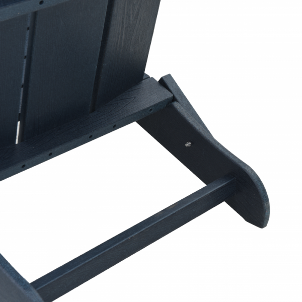 Krzesło Adirondack  Granatowe 74.5x80.5x90 cm HDPE