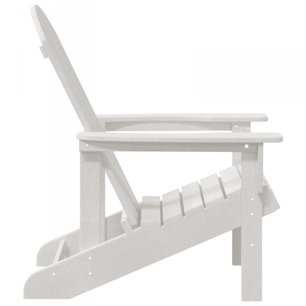 Krzesło Adirondack  Białe 74x82x91 cm HDPE