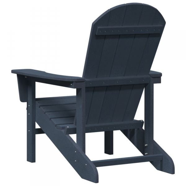 Fotel Adirondack  Granatowy 74x82x91 cm HDPE