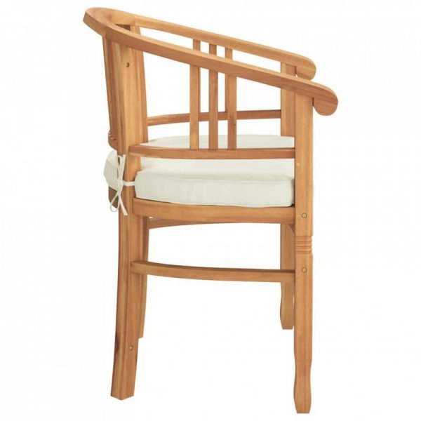 Krzesła ogrodowe 2 pcs Brązowy 63 x 58 x 89 cm