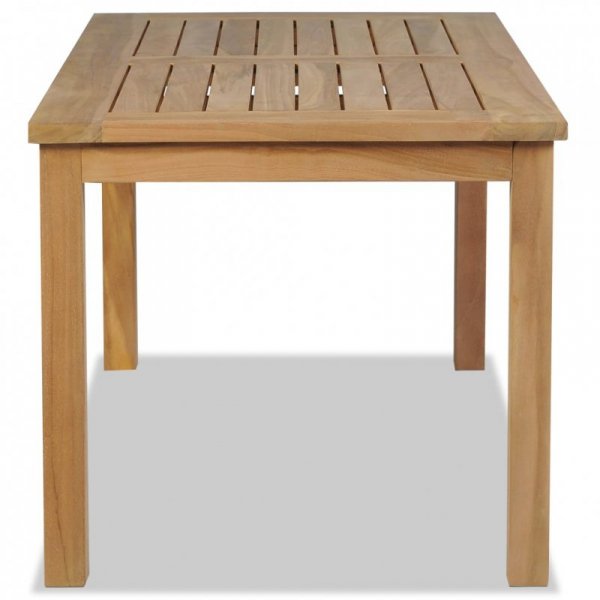 Stolik kawowy z drewna tekowego, 90x50x45 cm