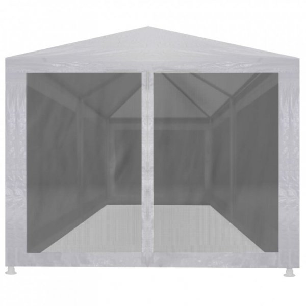 Namiot imprezowy z 6 siatkowymi ściankami, 6x3 m