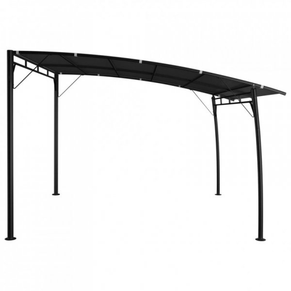 Zadaszenie ogrodowe, 3 x 3 x 2,55 m, antracytowe
