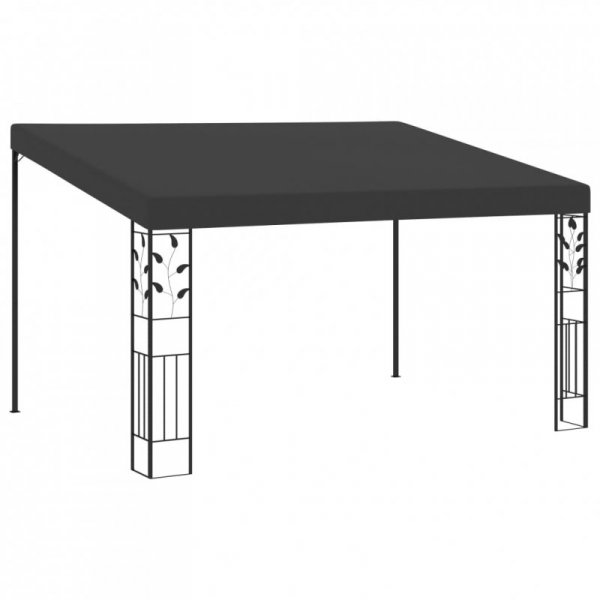 Altana przyścienna, 4 x 3 x 2,5 m, antracytowa