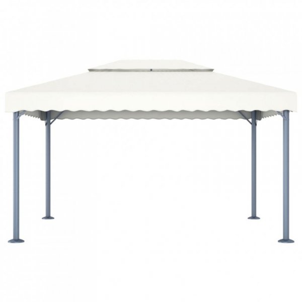 Altana, 400 x 300 cm, kremowa, aluminium