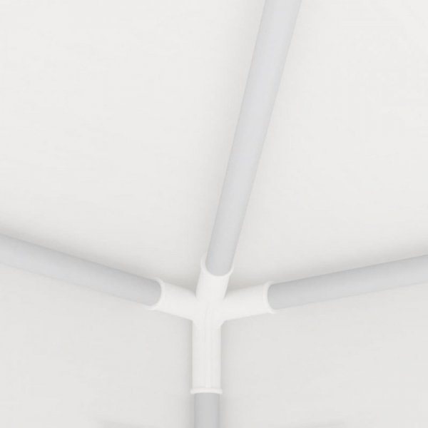 Namiot imprezowy ze ściankami, 2,5x2,5 m, biały, 90 g/m²