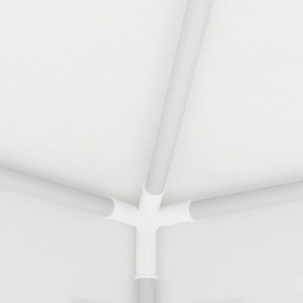 Namiot imprezowy ze ściankami, 4x9 m, biały, 90 g/m²