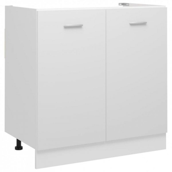 Szafka pod zlewozmywak, biała, 80x46x81,5 cm