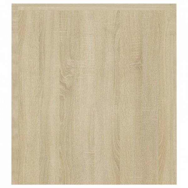 Szafka pod TV z oświetleniem LED, dąb sonoma, 120x35x40 cm