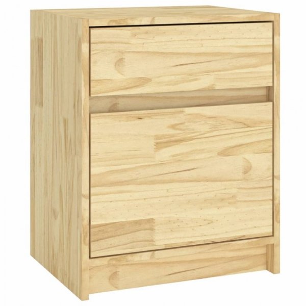 Szafki nocne, 2 szt., 40x31x50 cm, lite drewno sosnowe