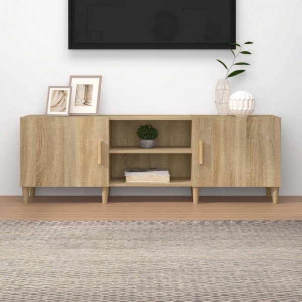 Szafka pod telewizor, dąb sonoma, 150x30x50 cm