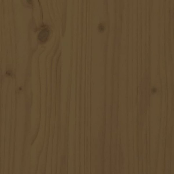 Szafka pod TV, miodowy brąz, 100x34x40 cm, lite drewno sosnowe