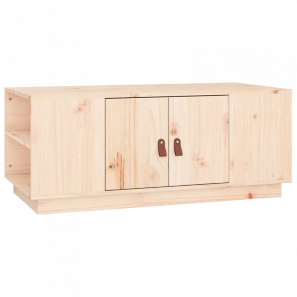 Stolik kawowy, 100x50x41 cm, lite drewno sosnowe