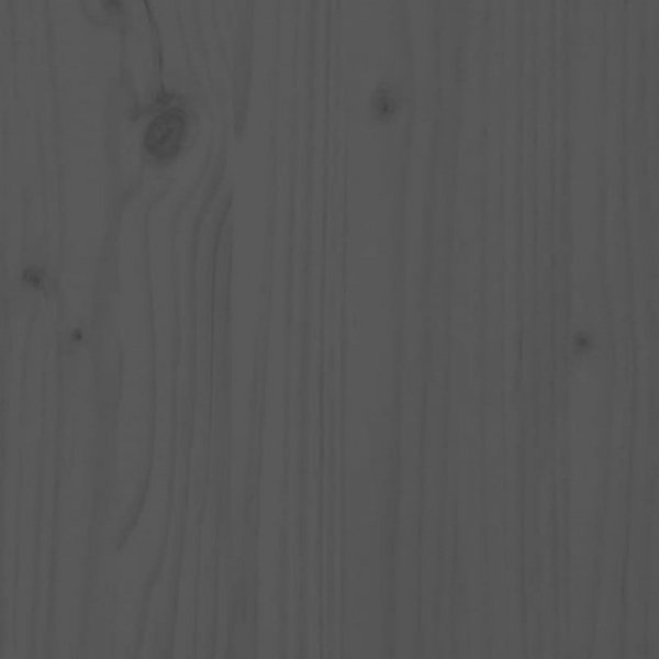 Szafka, szara, 110x40x78 cm, lite drewno sosnowe