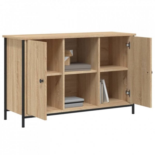 Szafka pod TV, dąb sonoma, 100x35x65 cm materiał drewnopochodny