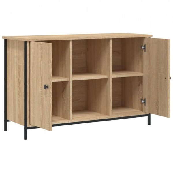 Szafka pod TV, dąb sonoma, 100x35x65 cm materiał drewnopochodny