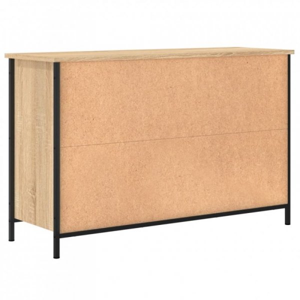 Szafka pod TV, dąb sonoma, 100x35x65 cm materiał drewnopochodny