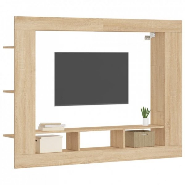 Szafka pod telewizor, dąb sonoma, 152x22x113 cm