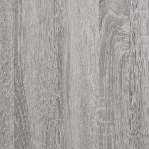 Regał, szary dąb sonoma, 81x36x176 cm, materiał drewnopochodny