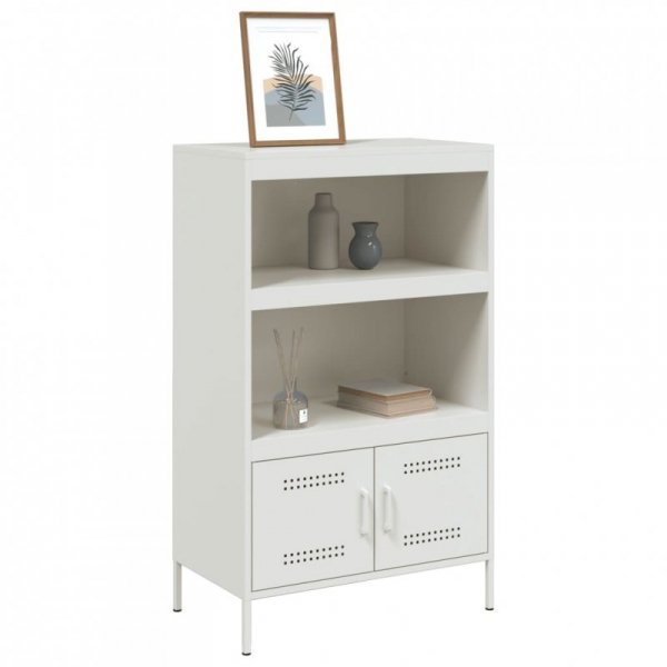 Szafka, biała, 68x39x113 cm, stal