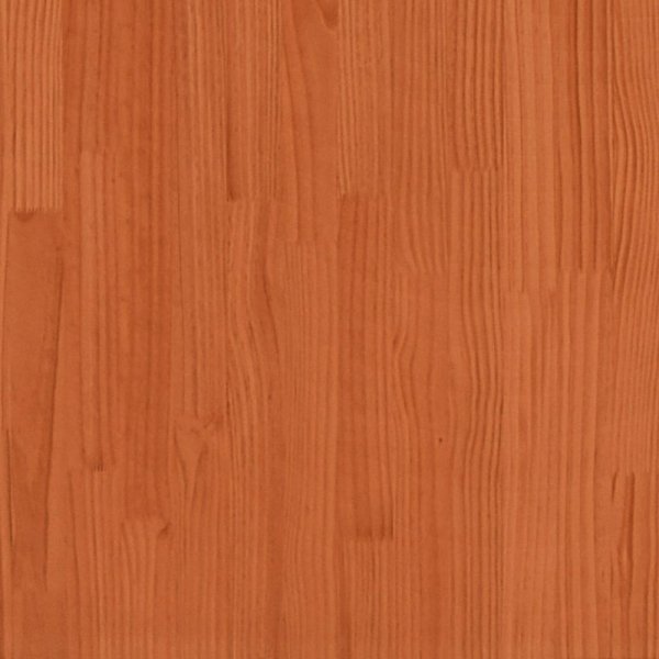 Leżaki, 2 szt., woskowy brąz, 205x60x31,5 cm, drewno sosnowe