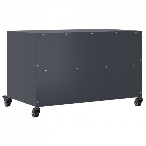 Szafka RTV, antracytowa, 68x39x43,5 cm, stal