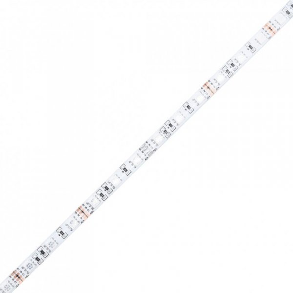 Stolik kawowy z LED Infinity, czarny, 90x50x30 cm