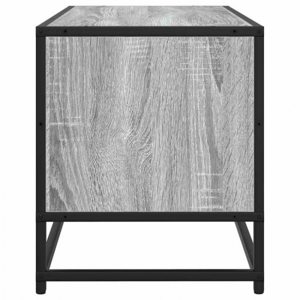Szafka pod telewizor, szary dąb sonoma, 100x34,5x40 cm