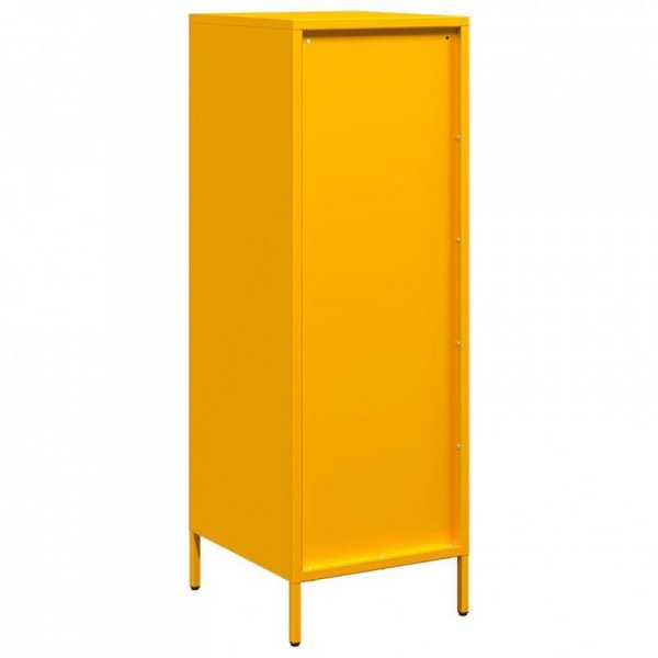 Szafka, musztardowa, 39x35x103,5 cm, stal