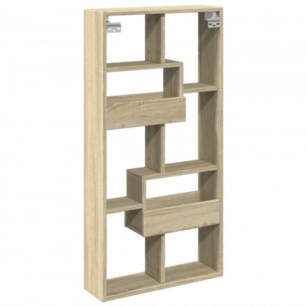 Szafka wisząca, dąb sonoma, 50x15x100, materiał drewnopochodny