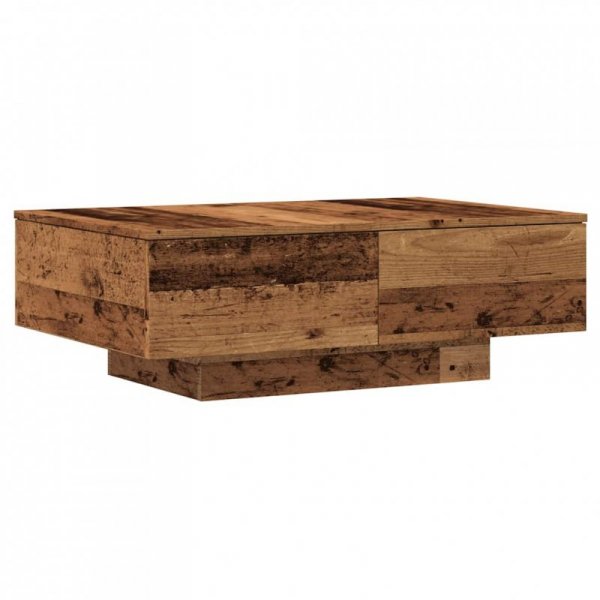 Stolik kawowy, stare drewno, 90x60x31 cm