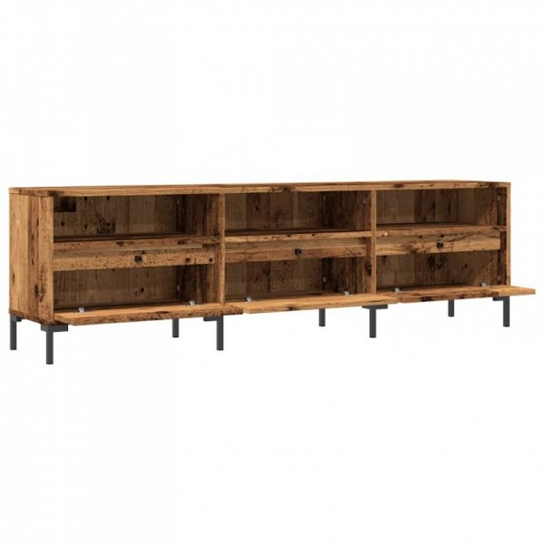 Szafka pod TV, stare drewno, 150x30x44,5 cm